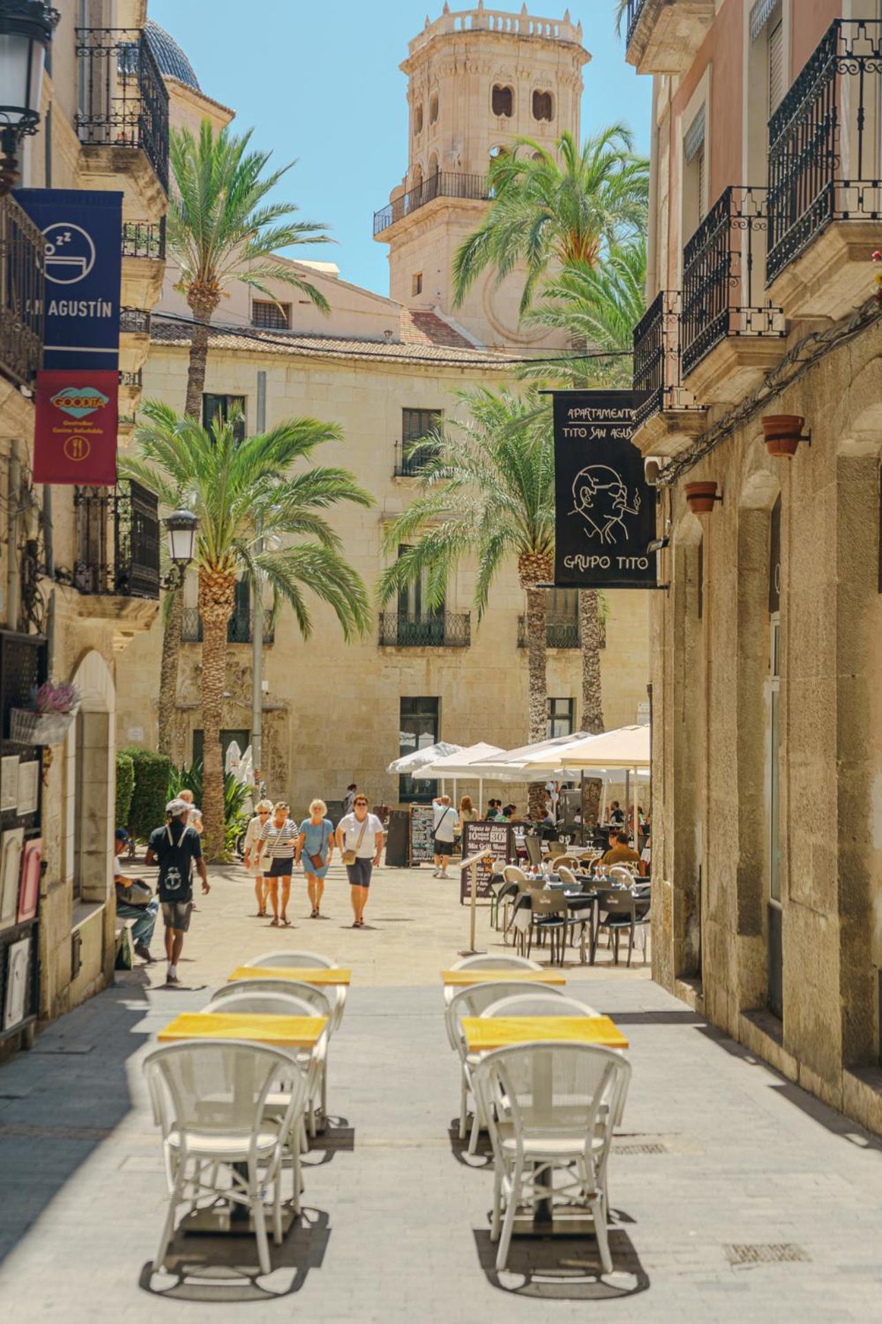 Refined And Practical Studio In Historic Center Of Αλικάντε Εξωτερικό φωτογραφία